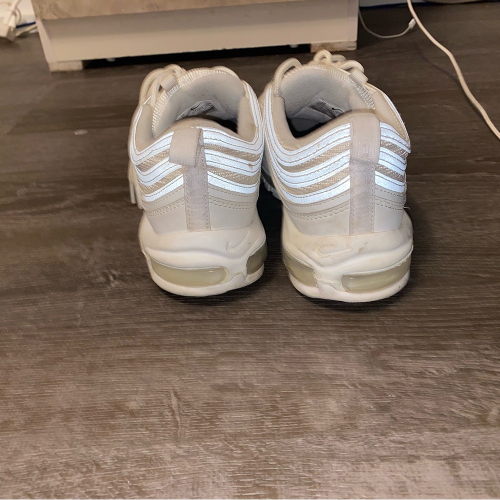 Kids Beige Nike Sneakers - Picture 2 of 3